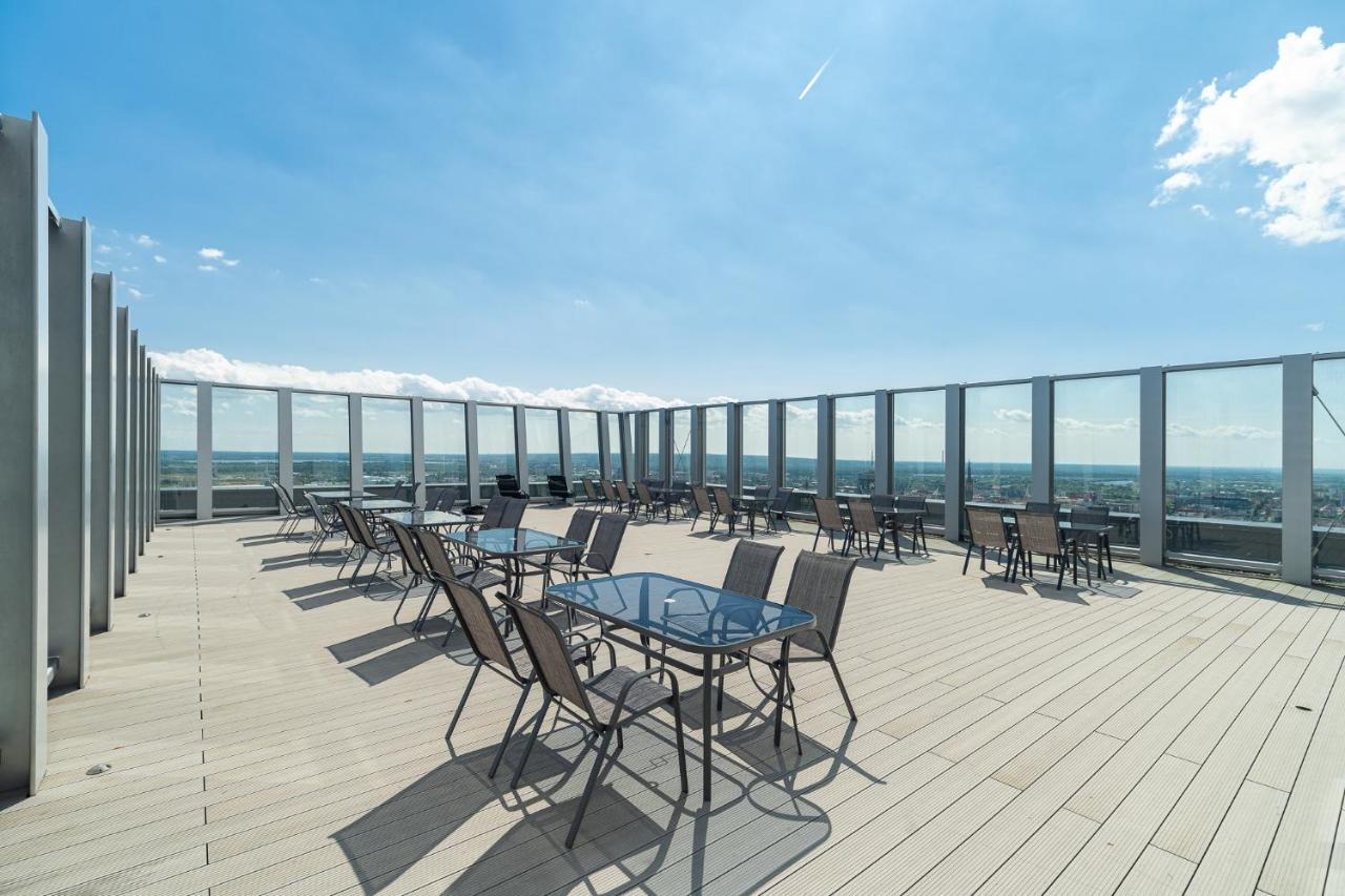 Apartament Hanza Tower 1412 什切青 外观 照片