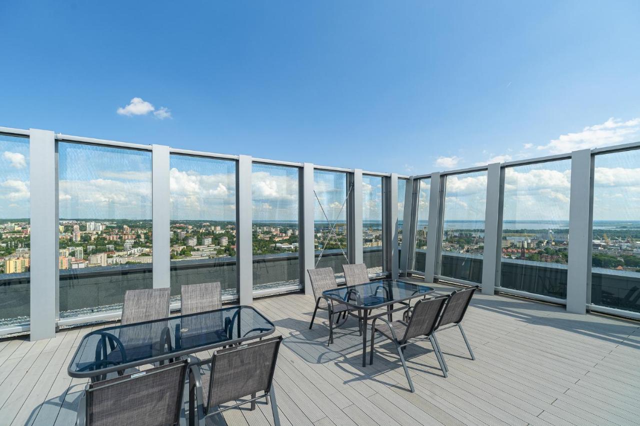 Apartament Hanza Tower 1412 什切青 外观 照片