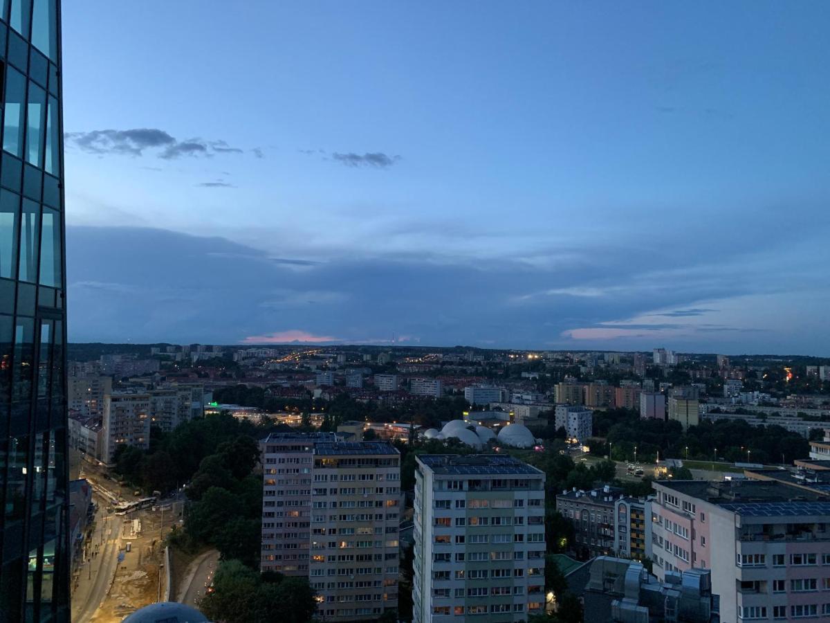 Apartament Hanza Tower 1412 什切青 外观 照片