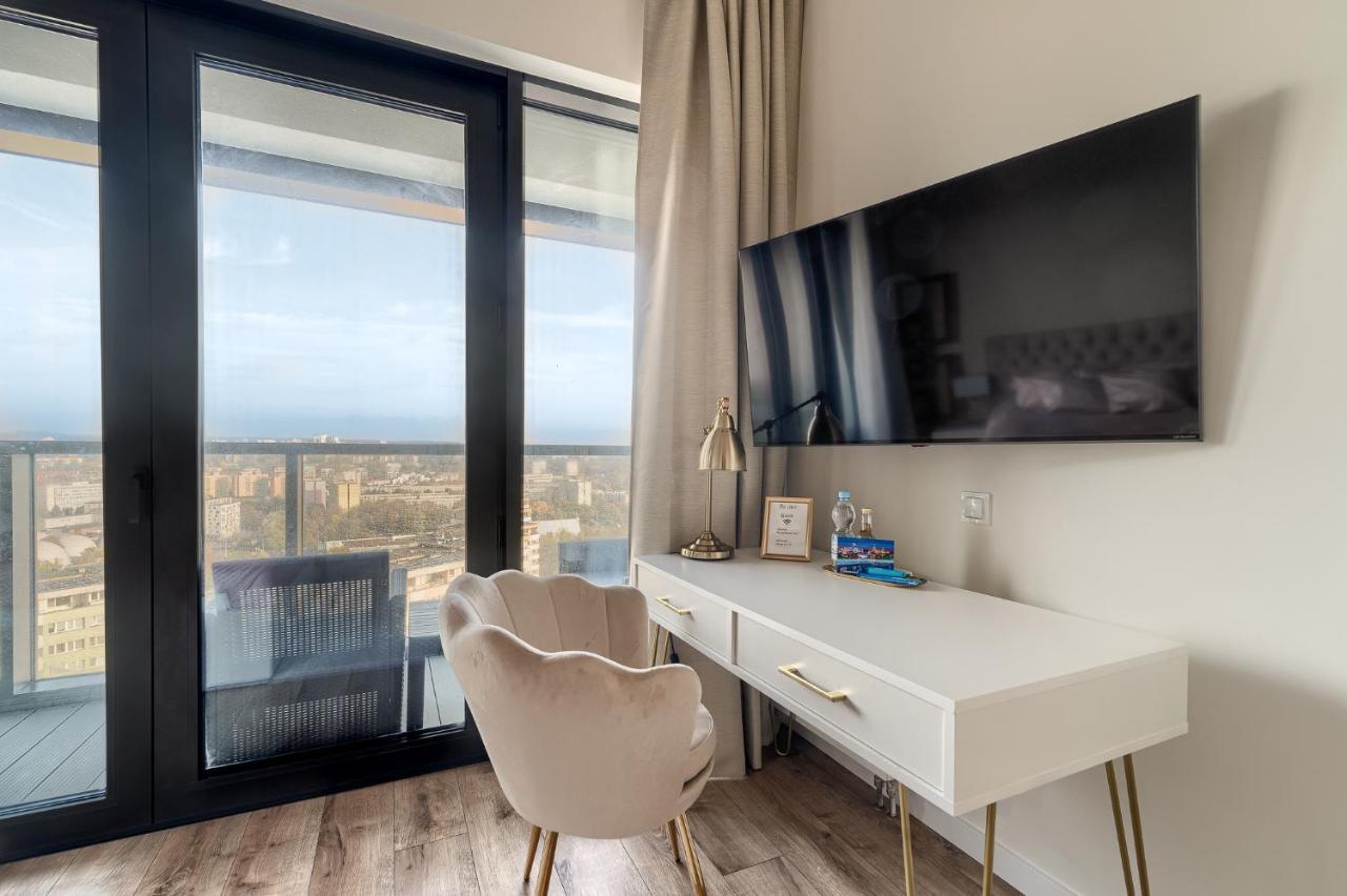 Apartament Hanza Tower 1412 什切青 外观 照片